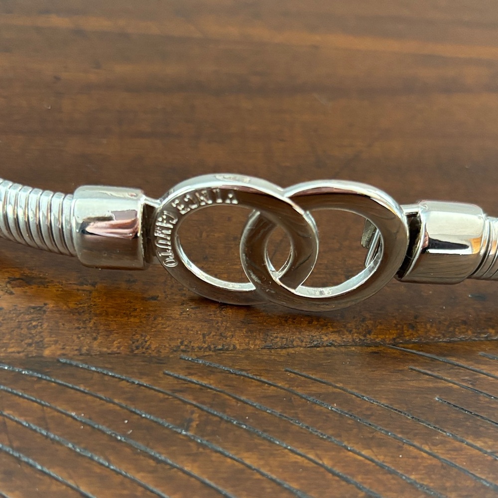 Vince Camuto Double Ring Cobra Women's Belt - Picture 7 of 11